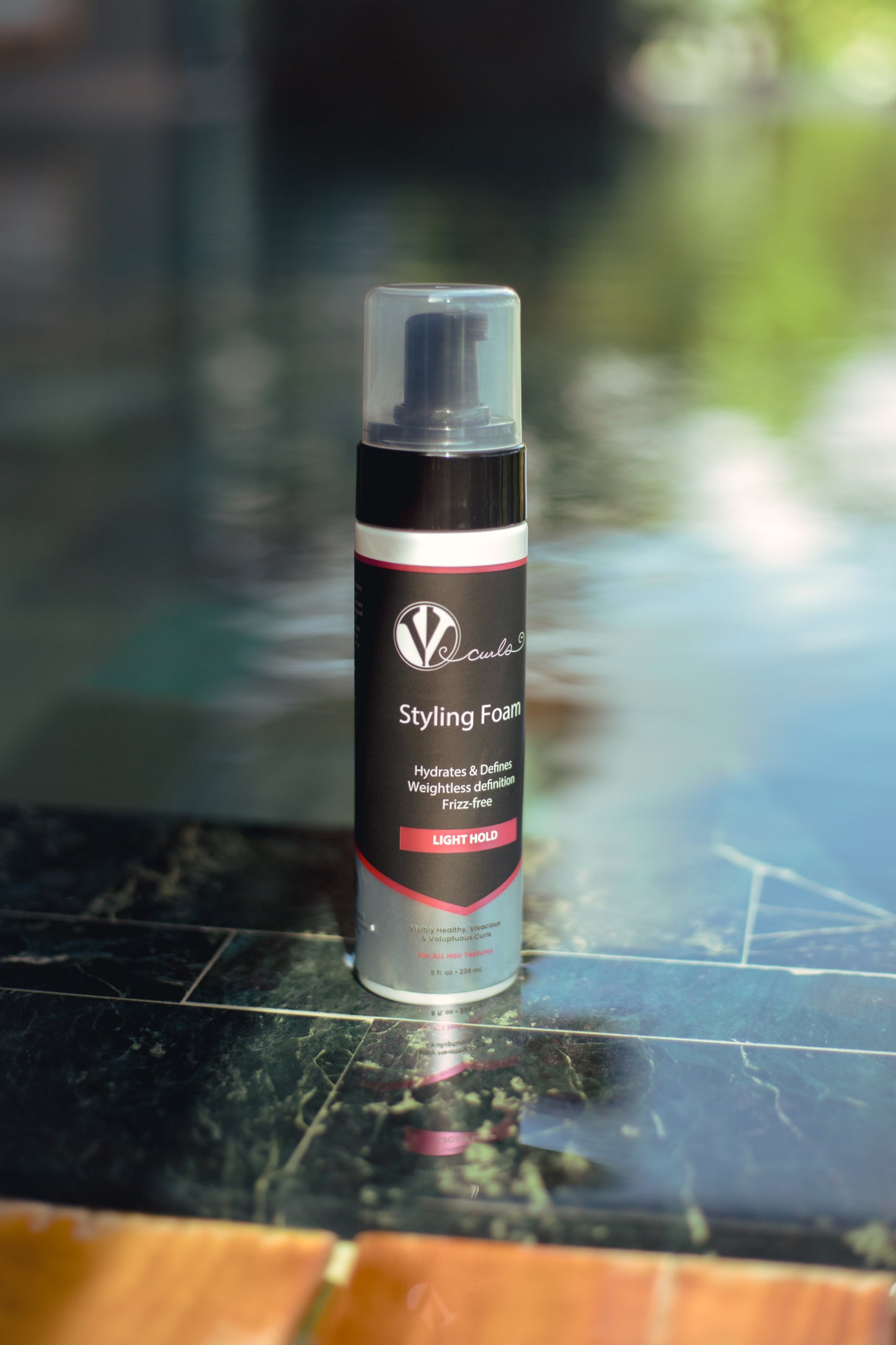 V Curls Light Hold Styling Foam