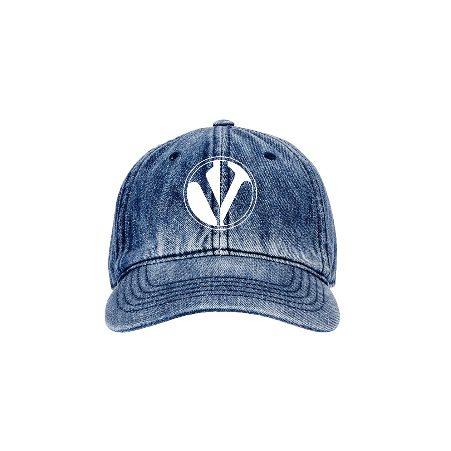 V Curls Denim Hat